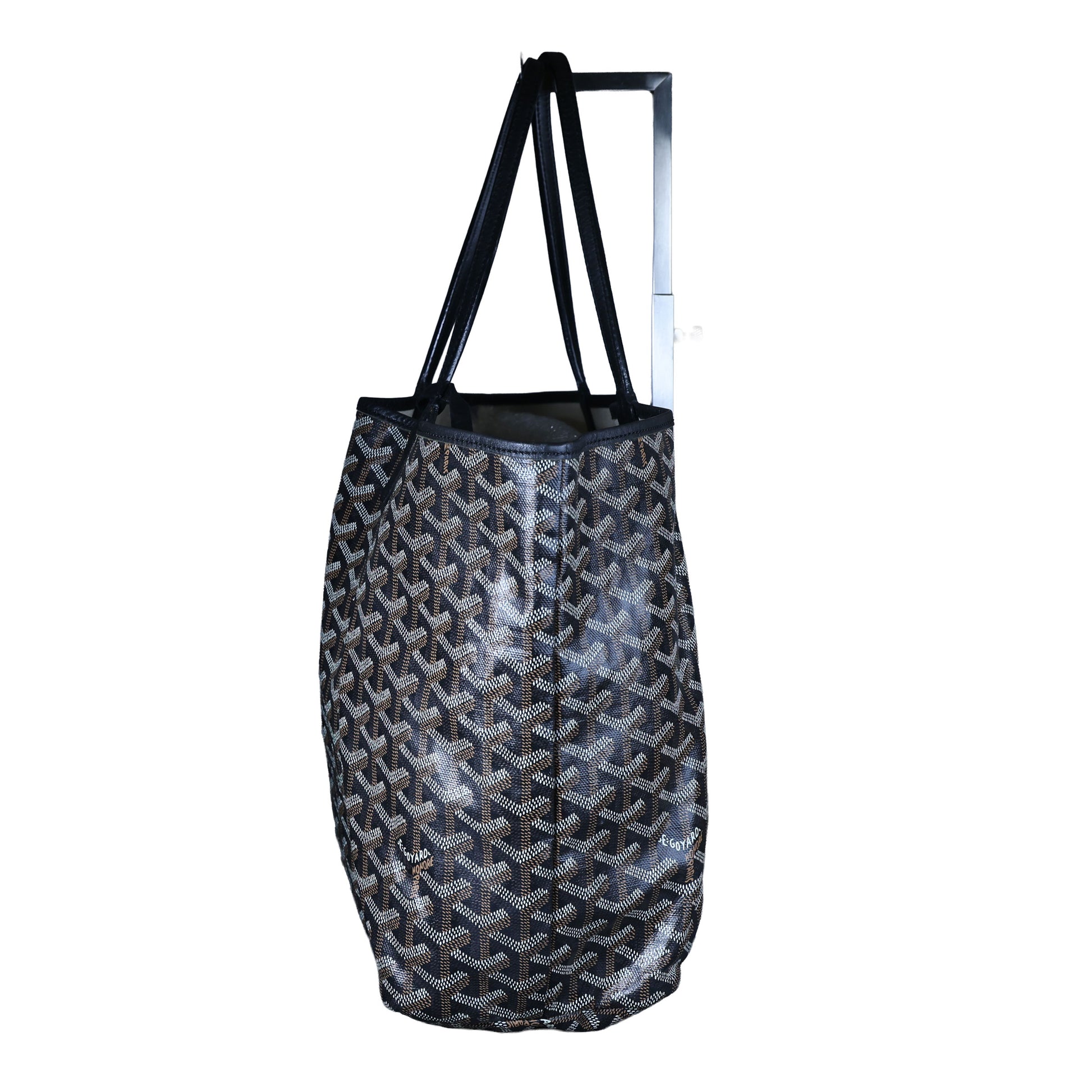 Preowned GOYARD St Louis PM Tote Black | Luxe Again Maison
