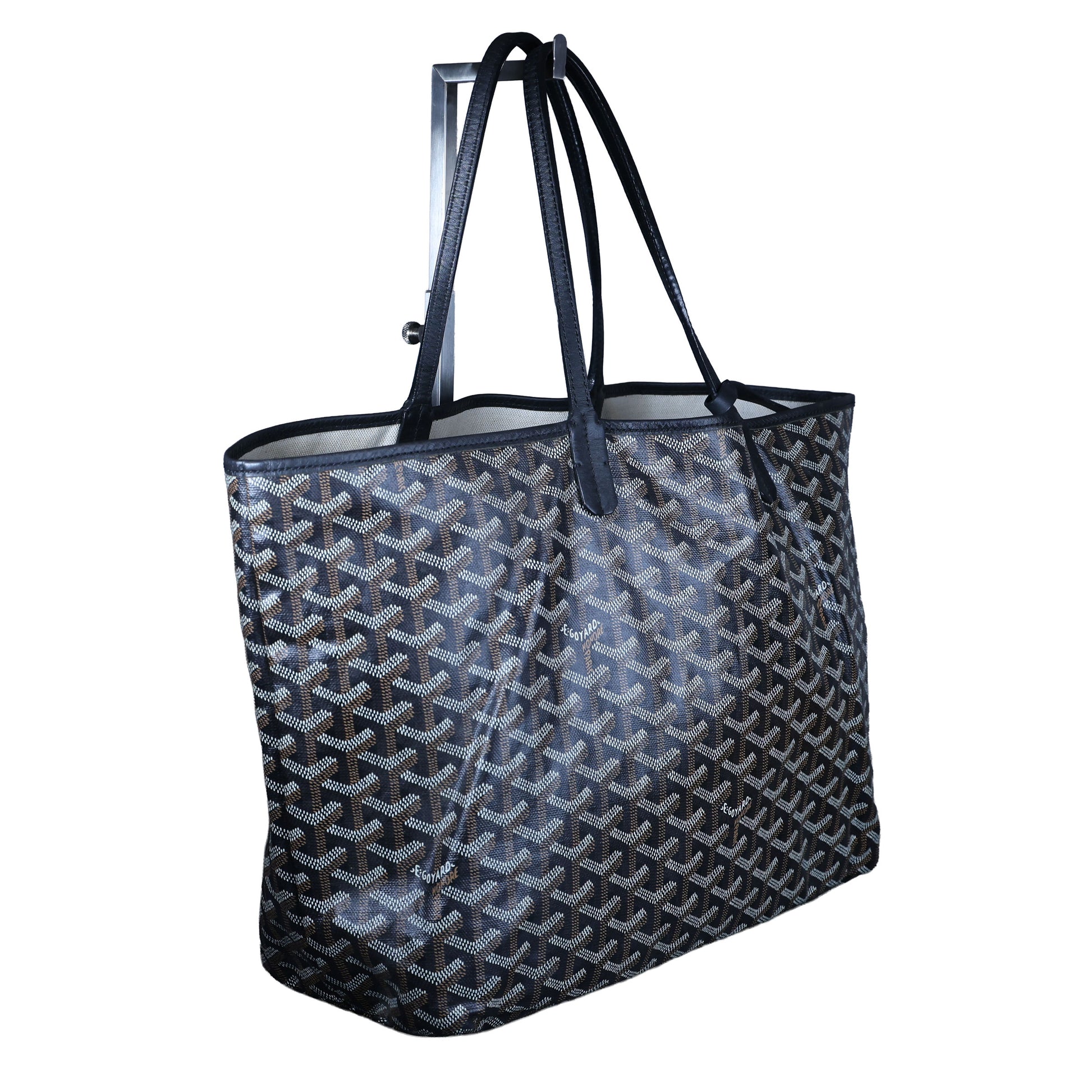 Preowned GOYARD St Louis PM Tote Black | Luxe Again Maison