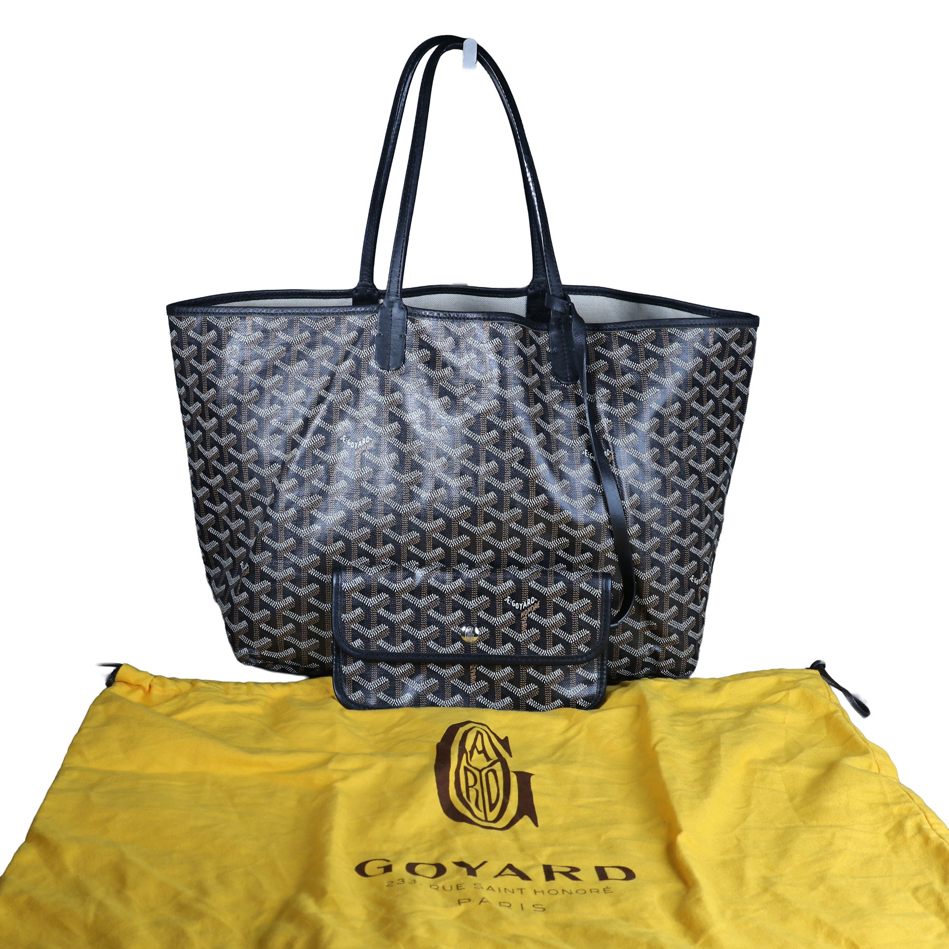 Preowned GOYARD St Louis PM Tote Black | Luxe Again Maison