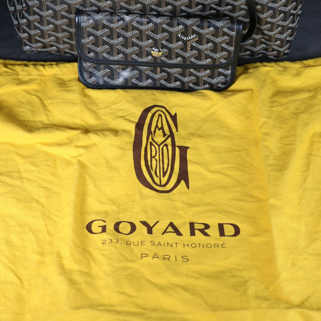 Preowned GOYARD St Louis PM Tote Black | Luxe Again Maison