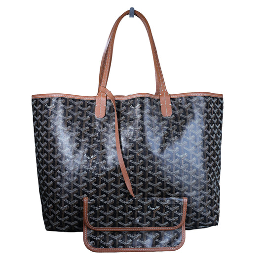 Preowned GOYARD St Louis PM Tote Brown | Luxe Again Maison