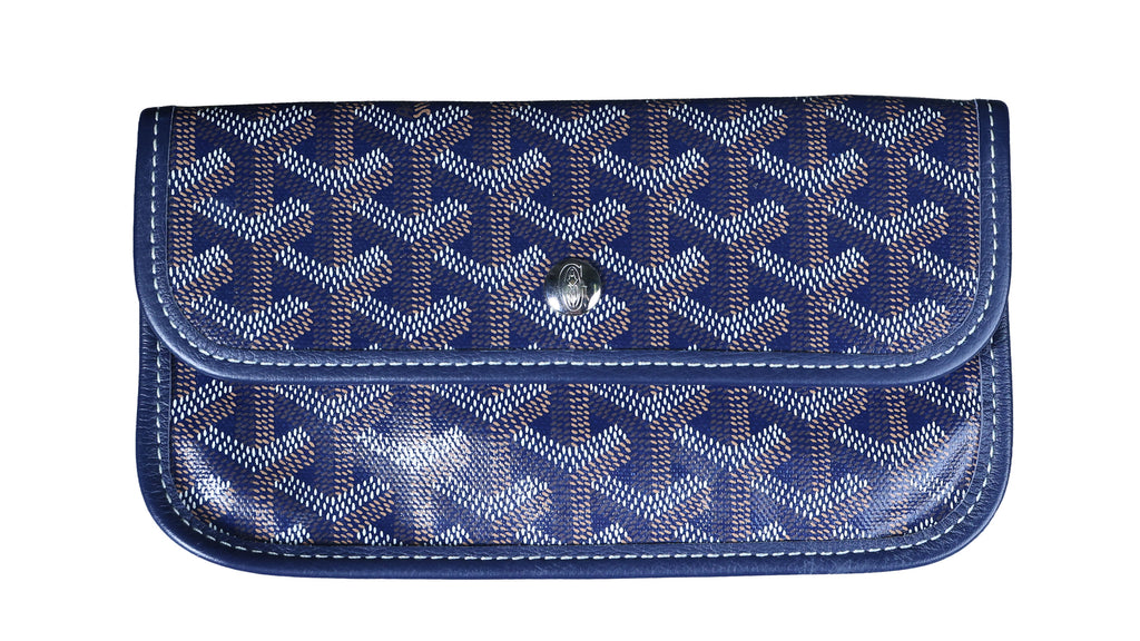Preowned GOYARD St Louis PM Tote Navy Blue | Luxe Again Maison