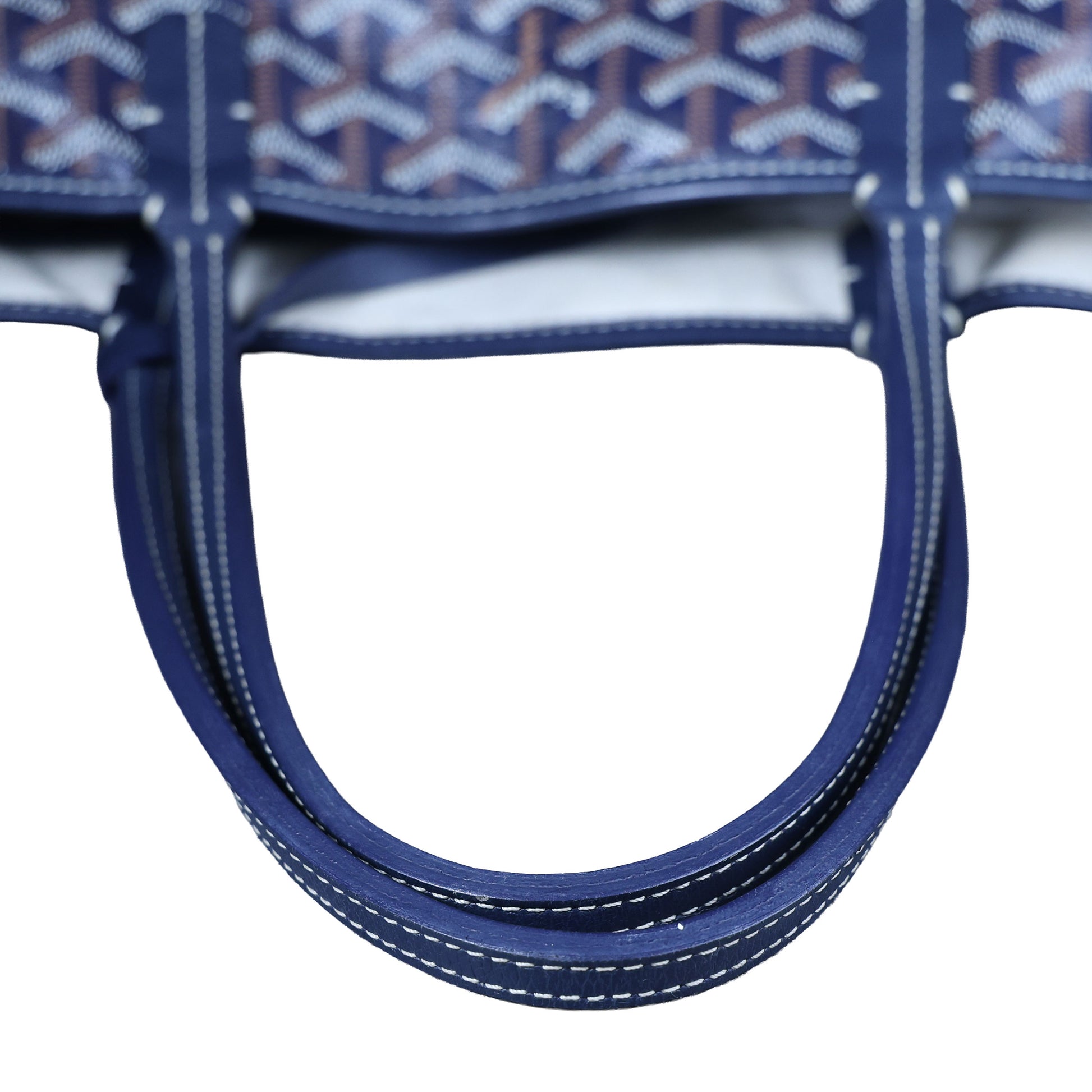 Preowned GOYARD St Louis PM Tote Navy Blue | Luxe Again Maison