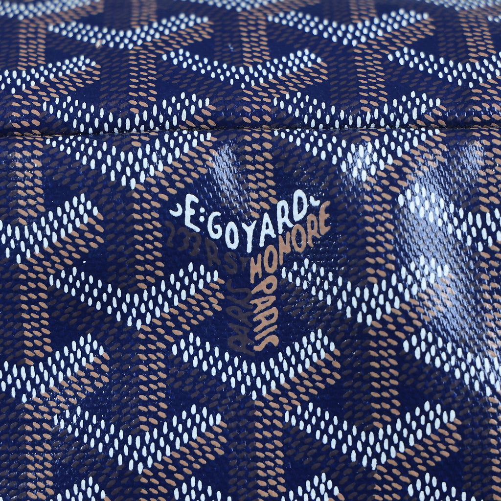 Preowned GOYARD St Louis PM Tote Navy Blue | Luxe Again Maison