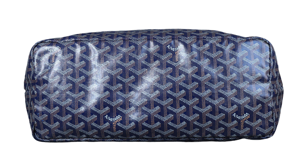 Preowned GOYARD St Louis PM Tote Navy Blue | Luxe Again Maison