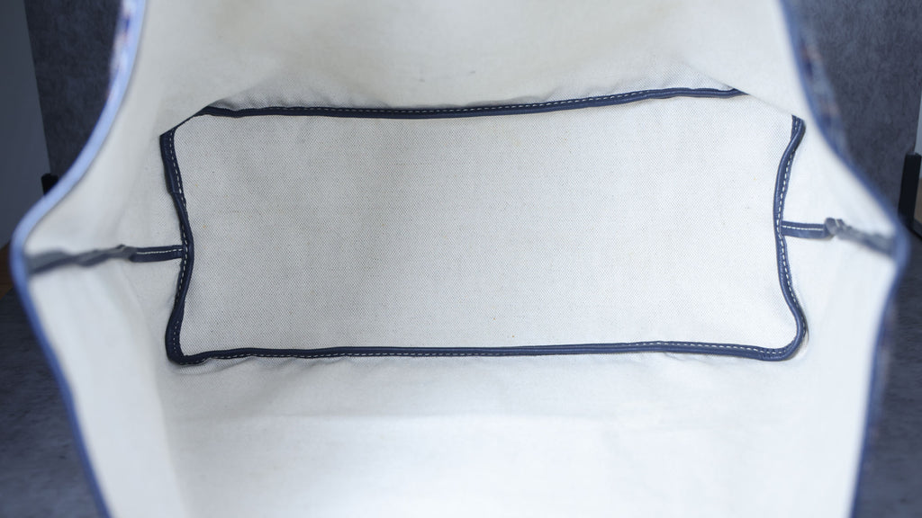 Preowned GOYARD St Louis PM Tote Navy Blue | Luxe Again Maison