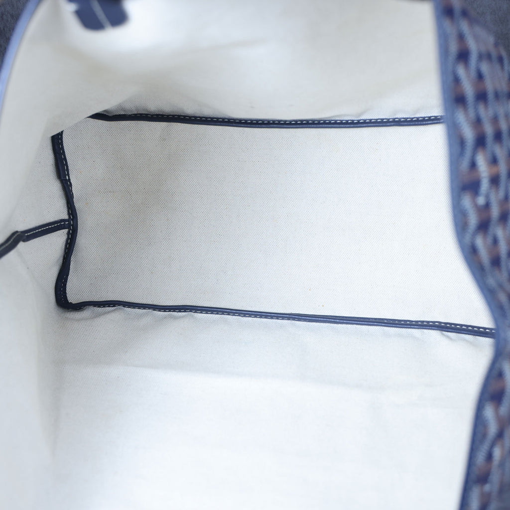 Preowned GOYARD St Louis PM Tote Navy Blue | Luxe Again Maison