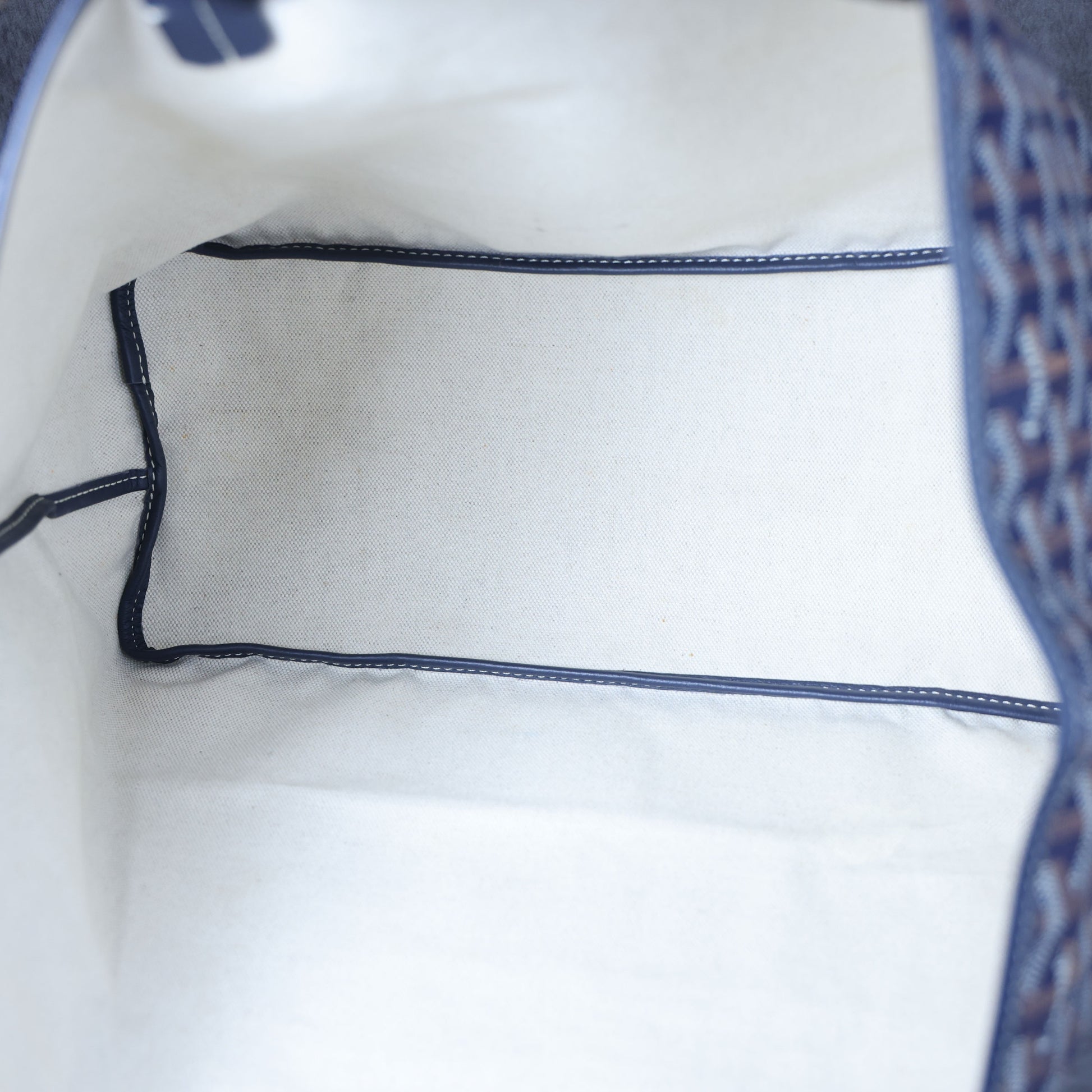 Preowned GOYARD St Louis PM Tote Navy Blue | Luxe Again Maison