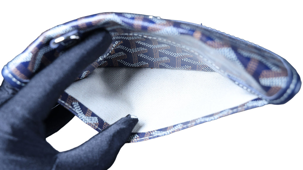 Preowned GOYARD St Louis PM Tote Navy Blue | Luxe Again Maison