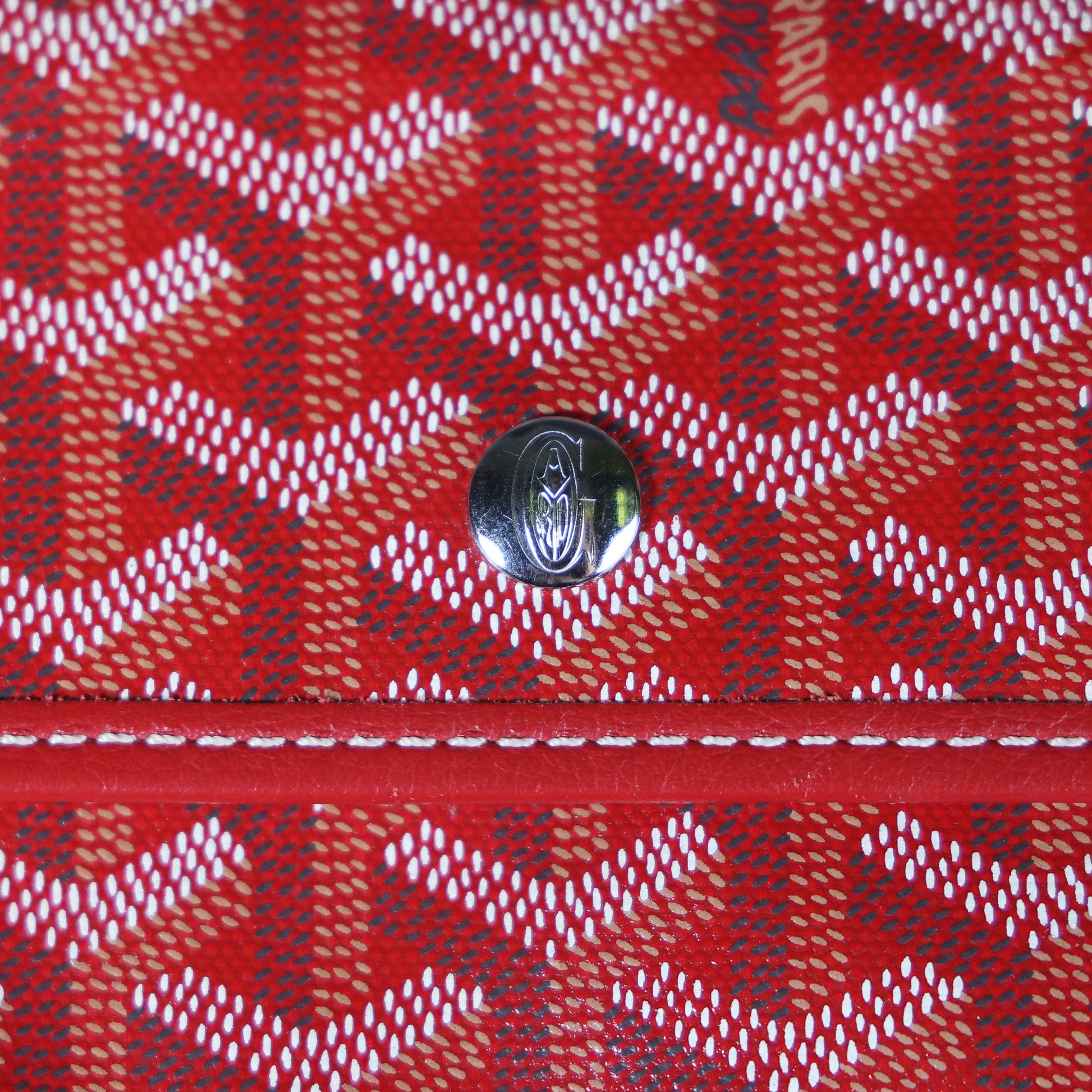 Preowned GOYARD St Louis PM Tote Red | Luxe Again Maison