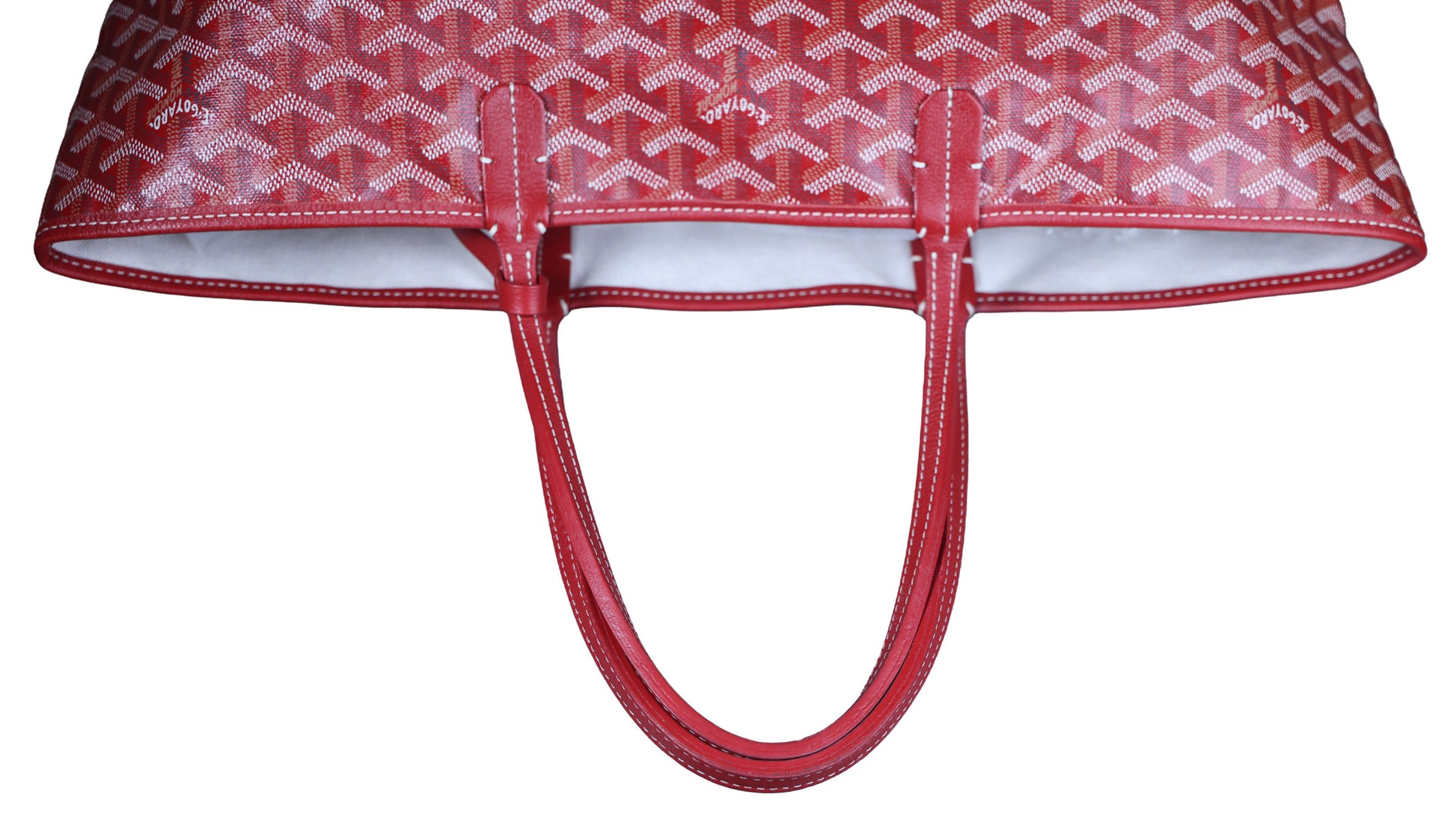 Preowned GOYARD St Louis PM Tote Red | Luxe Again Maison