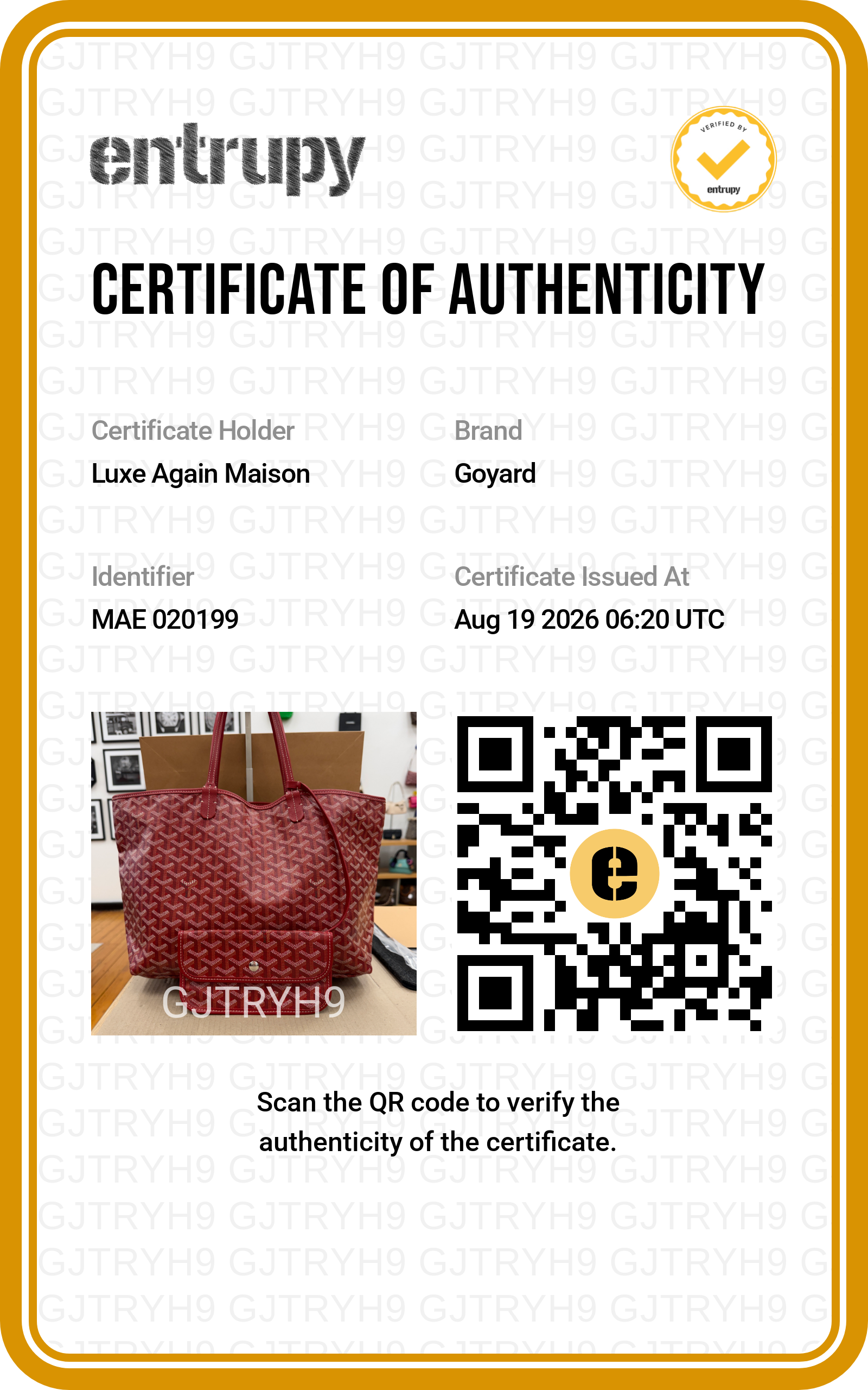 Preowned GOYARD St Louis PM Tote Red | Luxe Again Maison