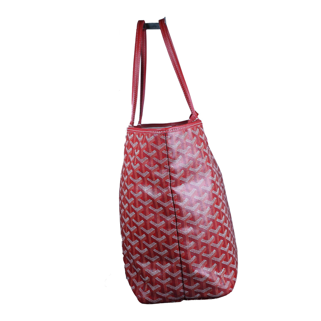 Preowned GOYARD St Louis PM Tote Red | Luxe Again Maison