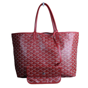 Preowned GOYARD St Louis PM Tote Red | Luxe Again Maison