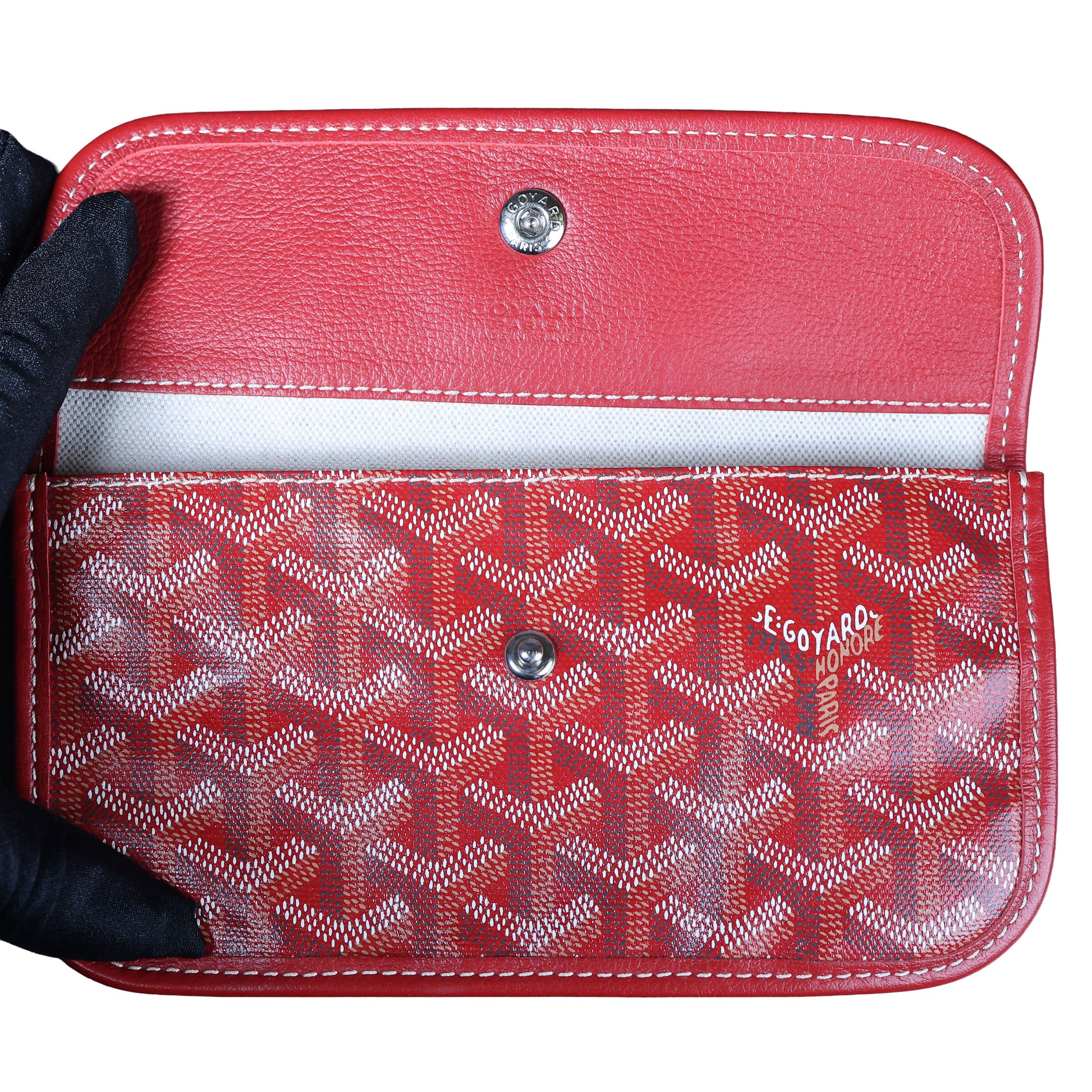 Preowned GOYARD St Louis PM Tote Red | Luxe Again Maison