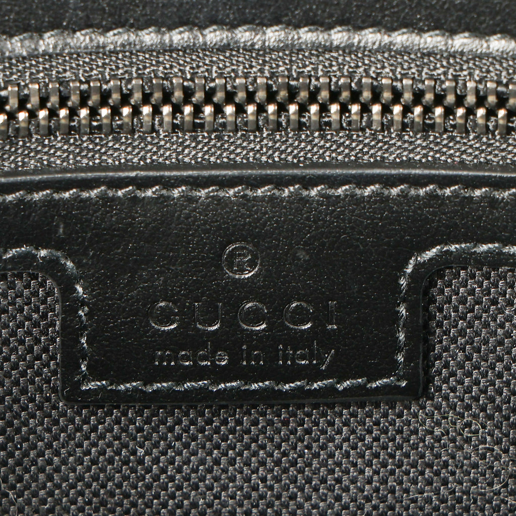 Preowned GUCCI GG Marmont Medium Leather Shoulder Bag Black | Luxe Again Maison 