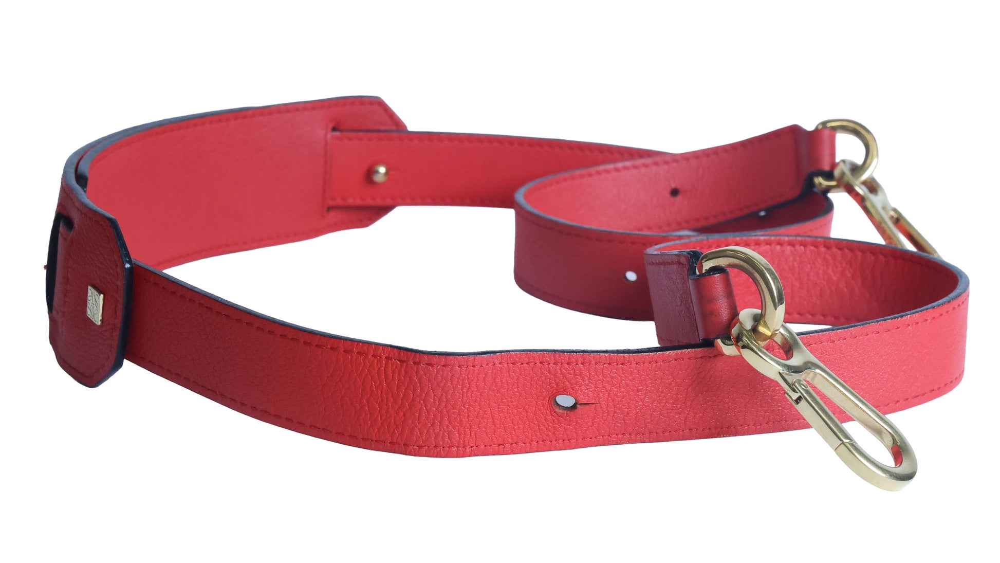 Preowned LOEWE Puzzle Large Leather Red 2 Way Bag | Luxe Again Maison