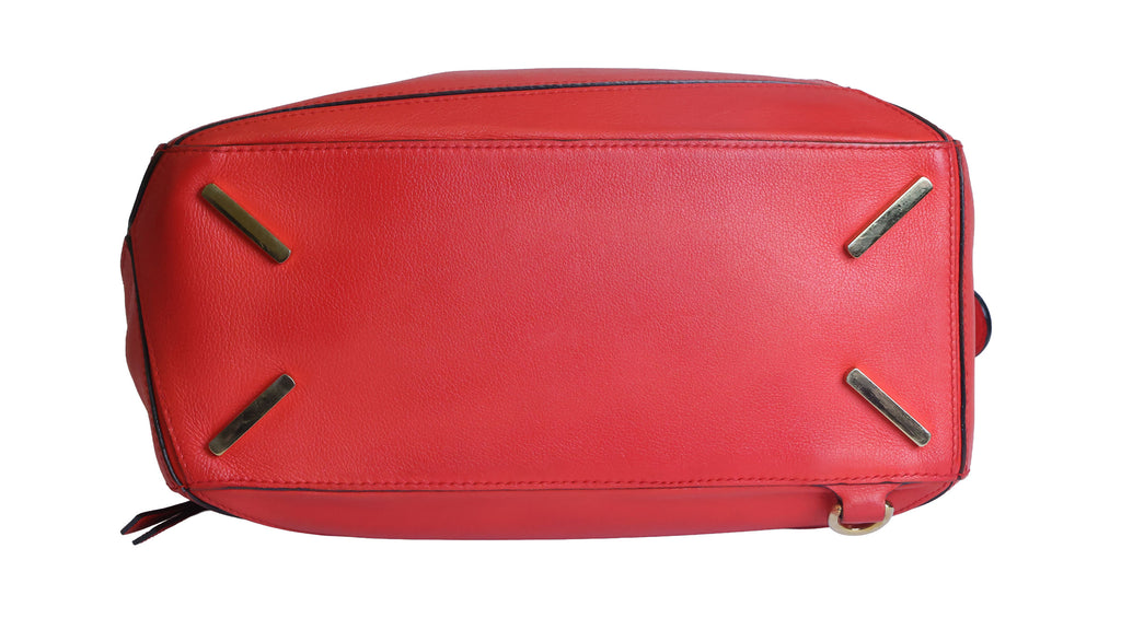 Preowned LOEWE Puzzle Large Leather Red 2 Way Bag | Luxe Again Maison