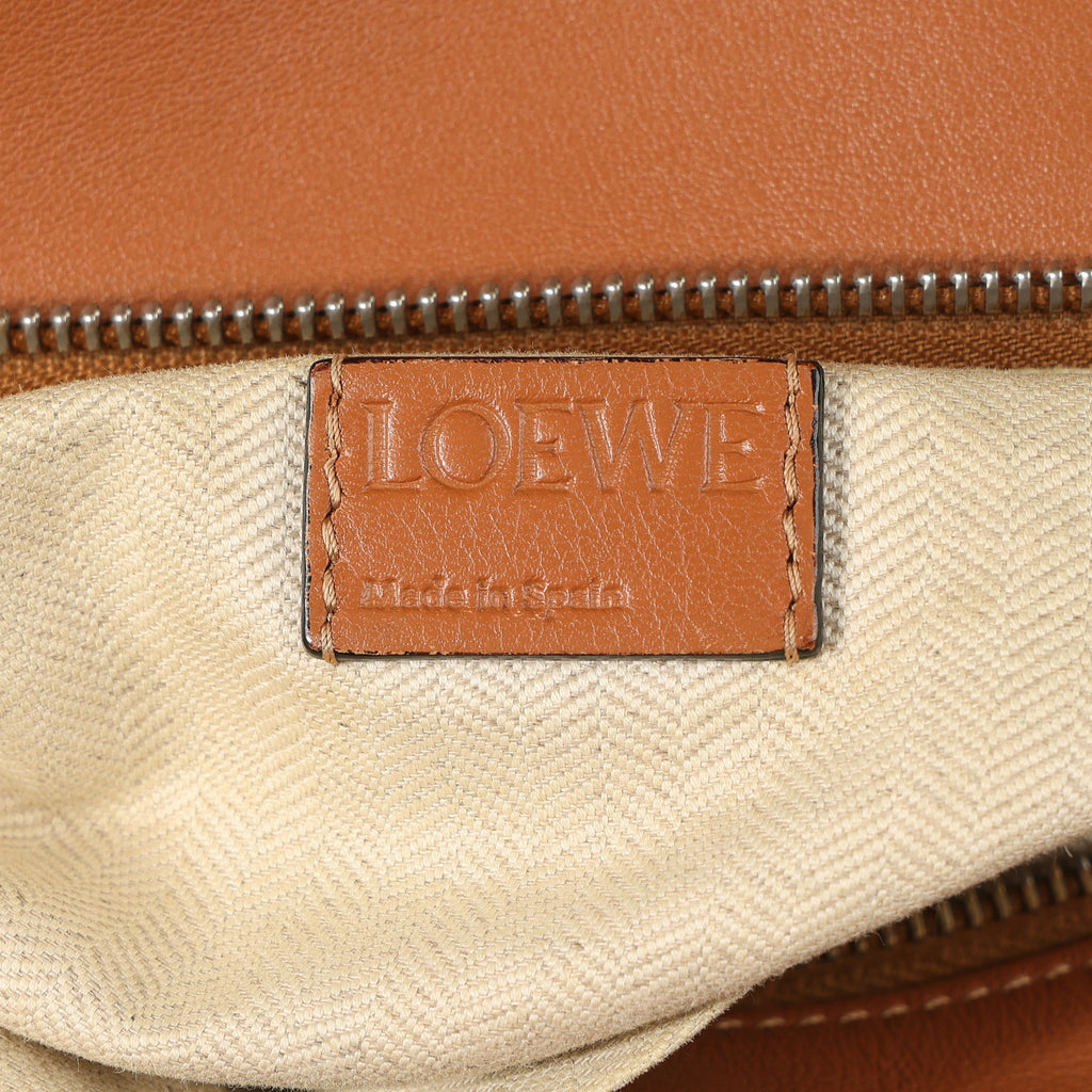 Preowned LOEWE Puzzle Leather Bag Brown SHW Large | Luxe Again Maison
