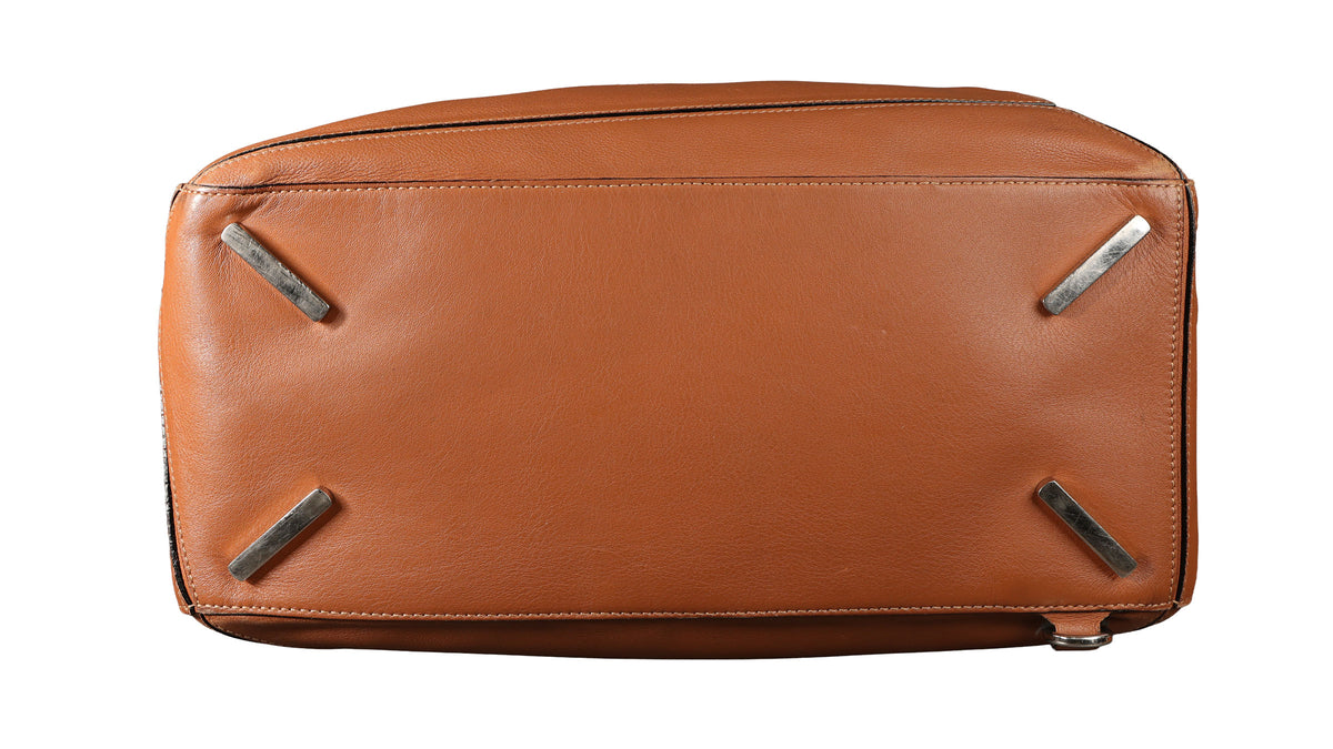 Preowned LOEWE Puzzle Leather Bag Brown SHW Large | Luxe Again Maison