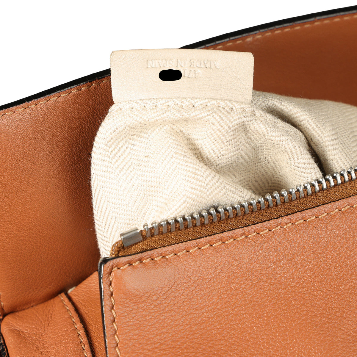Preowned LOEWE Puzzle Leather Bag Brown SHW Large | Luxe Again Maison