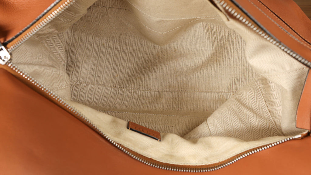 Preowned LOEWE Puzzle Leather Bag Brown SHW Large | Luxe Again Maison