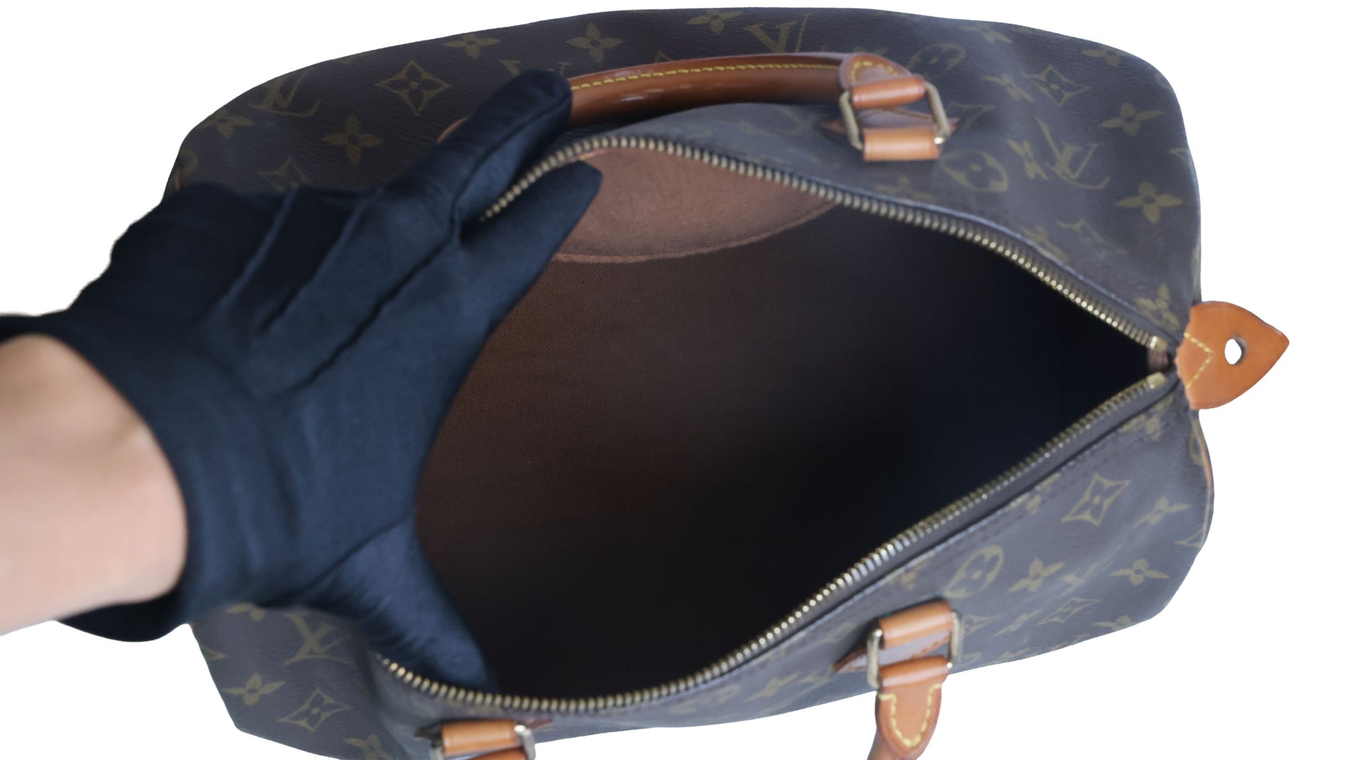 Preowned LOUIS VUITTON Speedy 30 Monogram Brown  | Luxe Again Maison