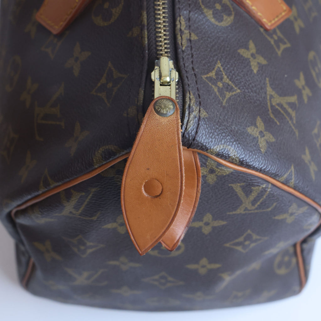 Preowned LOUIS VUITTON Speedy 30 Monogram Brown  | Luxe Again Maison