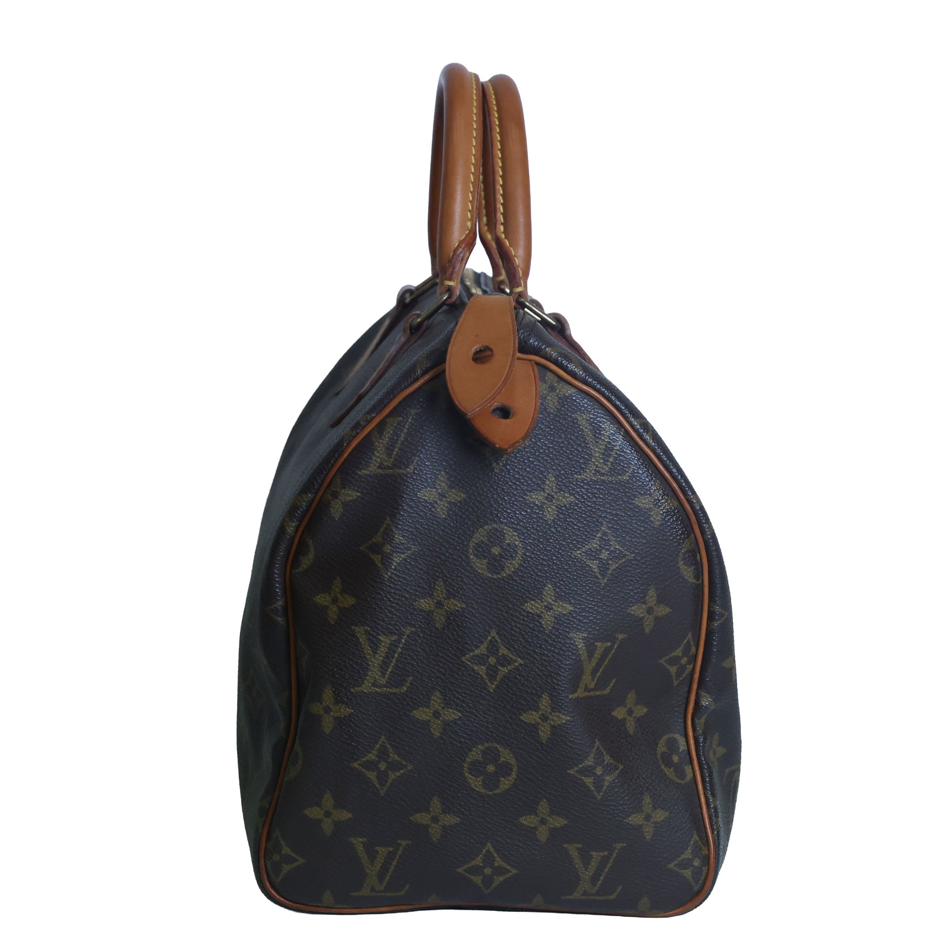 Preowned LOUIS VUITTON Speedy 30 Monogram Brown  | Luxe Again Maison