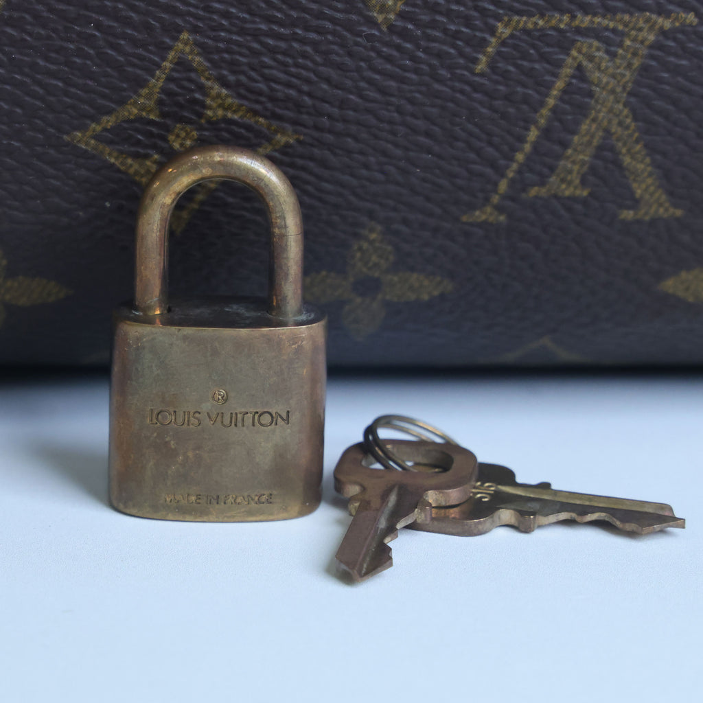 Preowned LOUIS VUITTON Speedy 30 Monogram Brown  | Luxe Again Maison