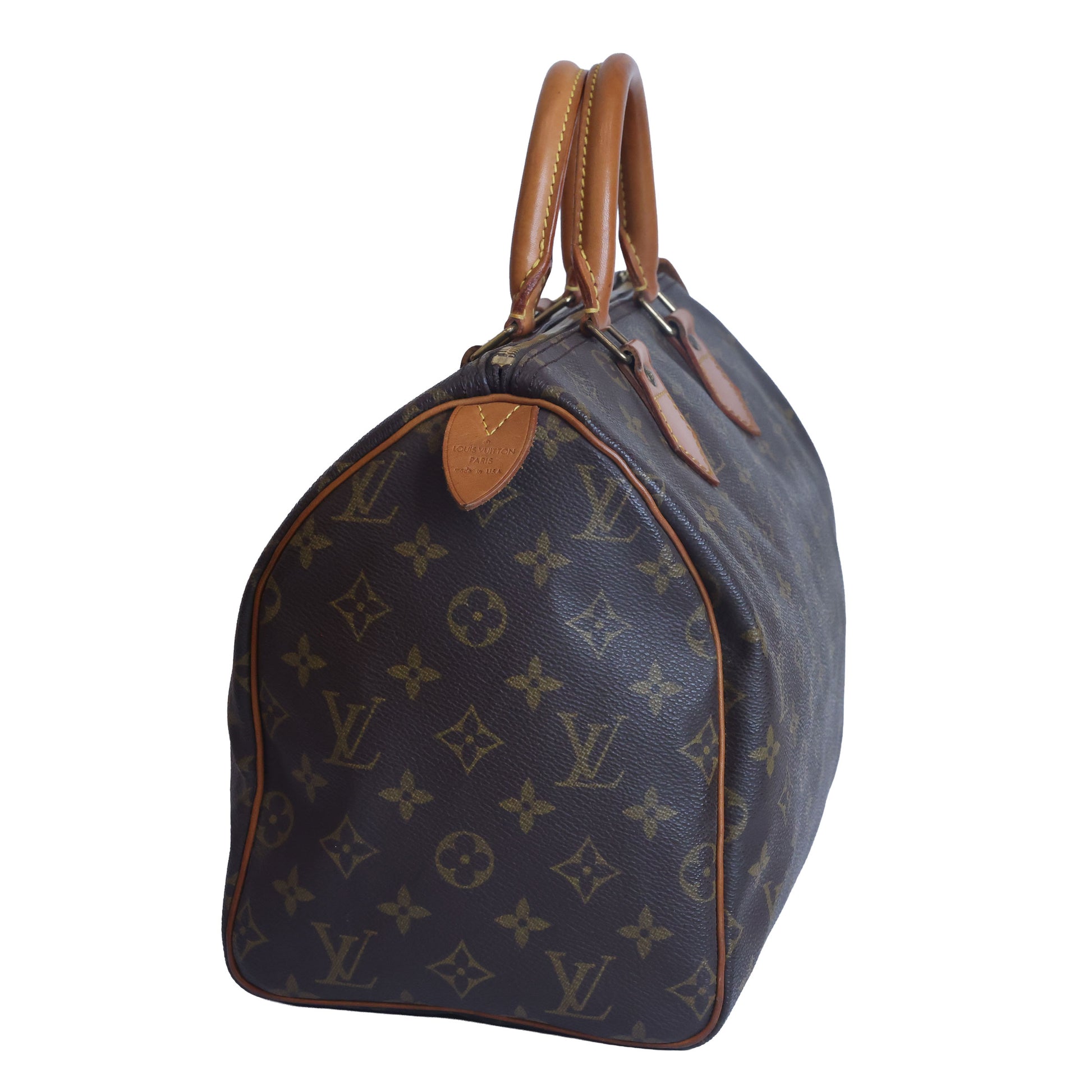 Preowned LOUIS VUITTON Speedy 30 Monogram Brown  | Luxe Again Maison