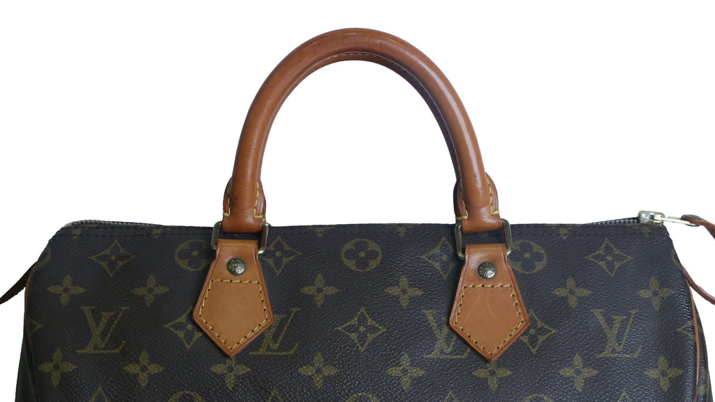 Preowned LOUIS VUITTON Speedy 30 Monogram Brown  | Luxe Again Maison