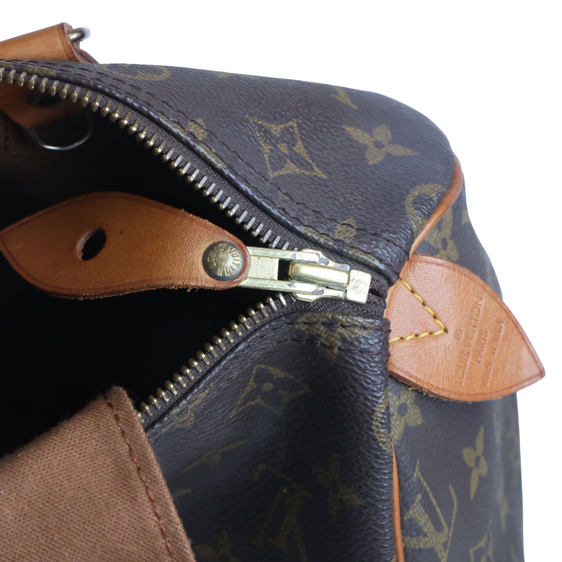 Preowned LOUIS VUITTON Speedy 30 Monogram Brown  | Luxe Again Maison