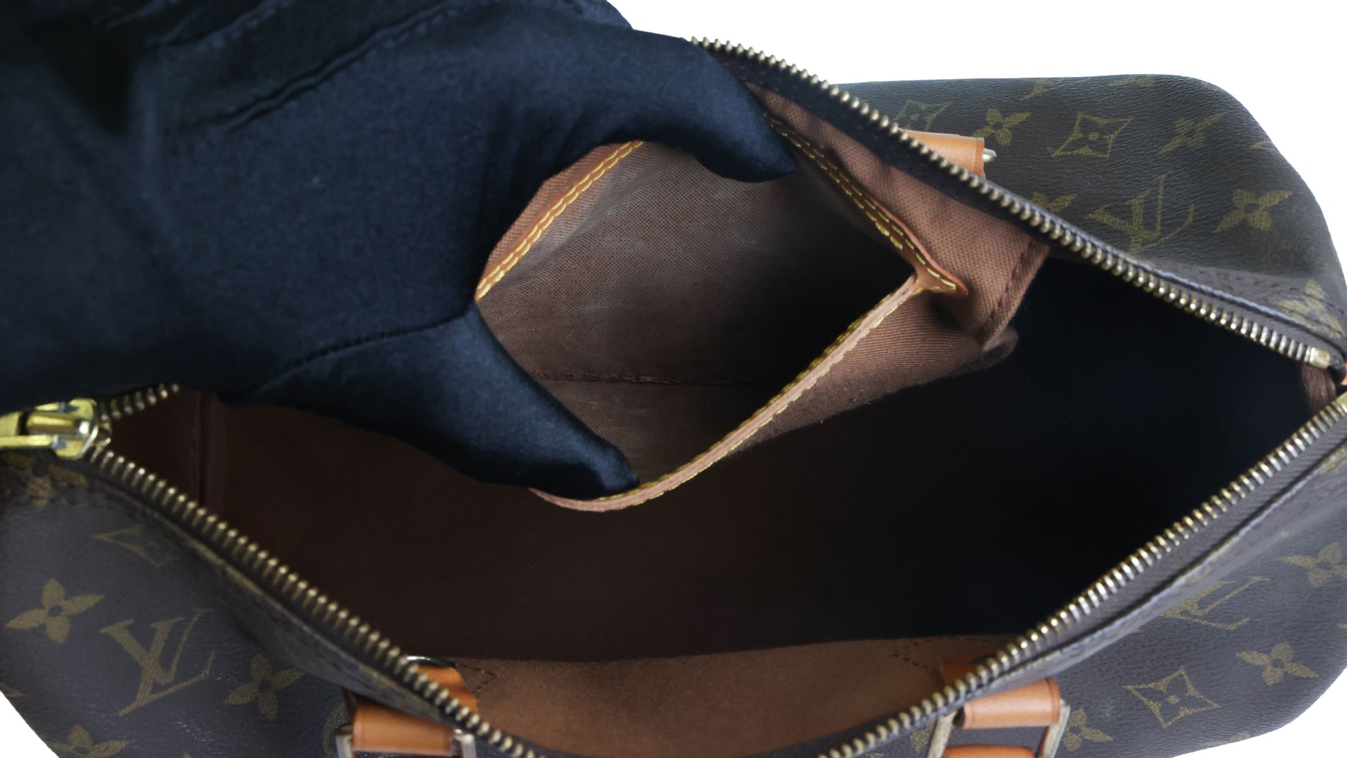 Preowned LOUIS VUITTON Speedy 30 Monogram Brown  | Luxe Again Maison