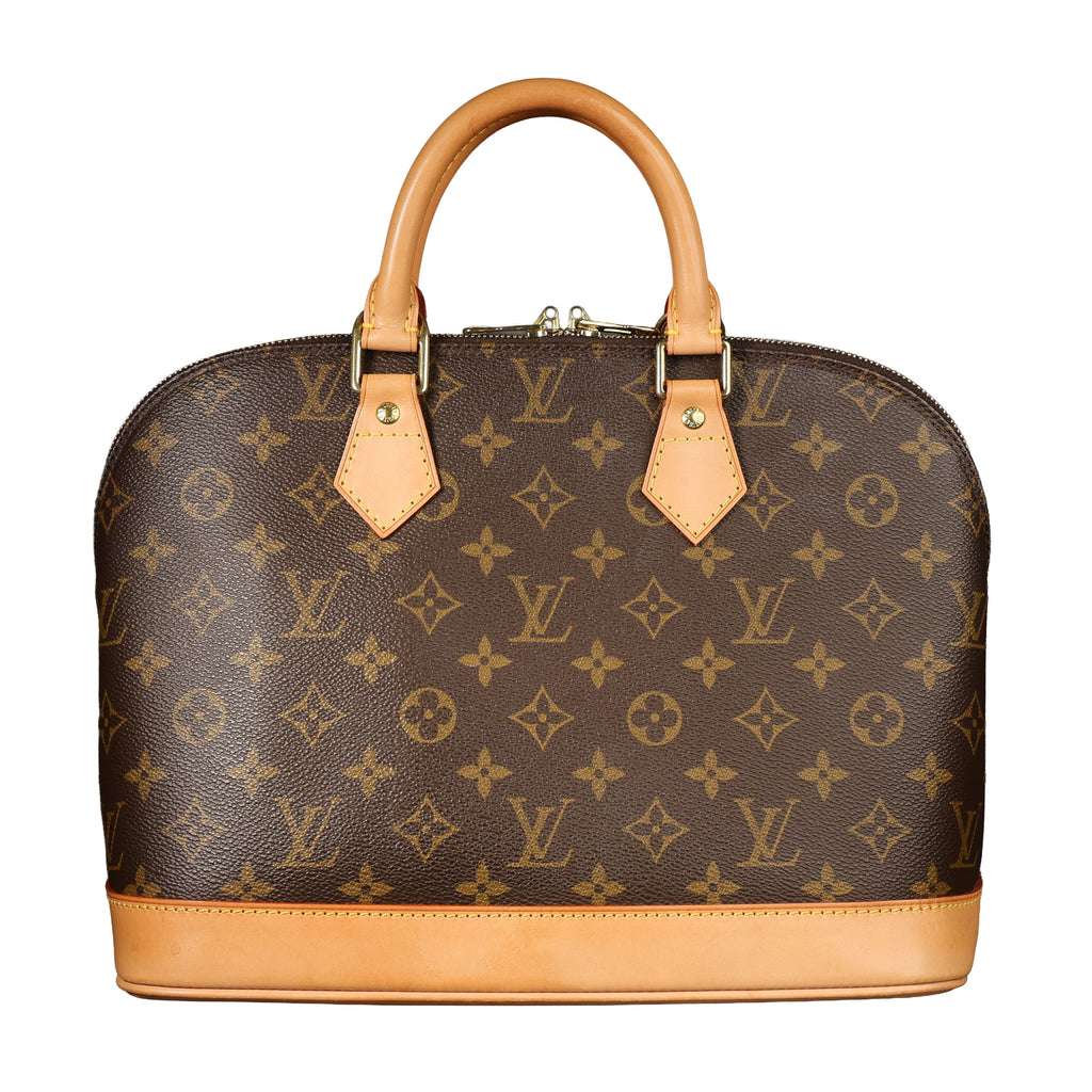 Preowned  LOUIS VUITTON Alma PM Monogram Brown FLXX32 | Luxe Again Maison
