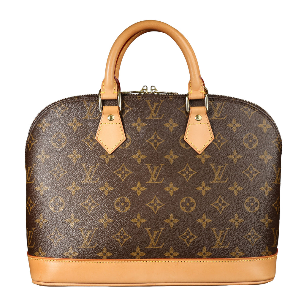 Preowned  LOUIS VUITTON Alma PM Monogram Brown FLXX32 | Luxe Again Maison