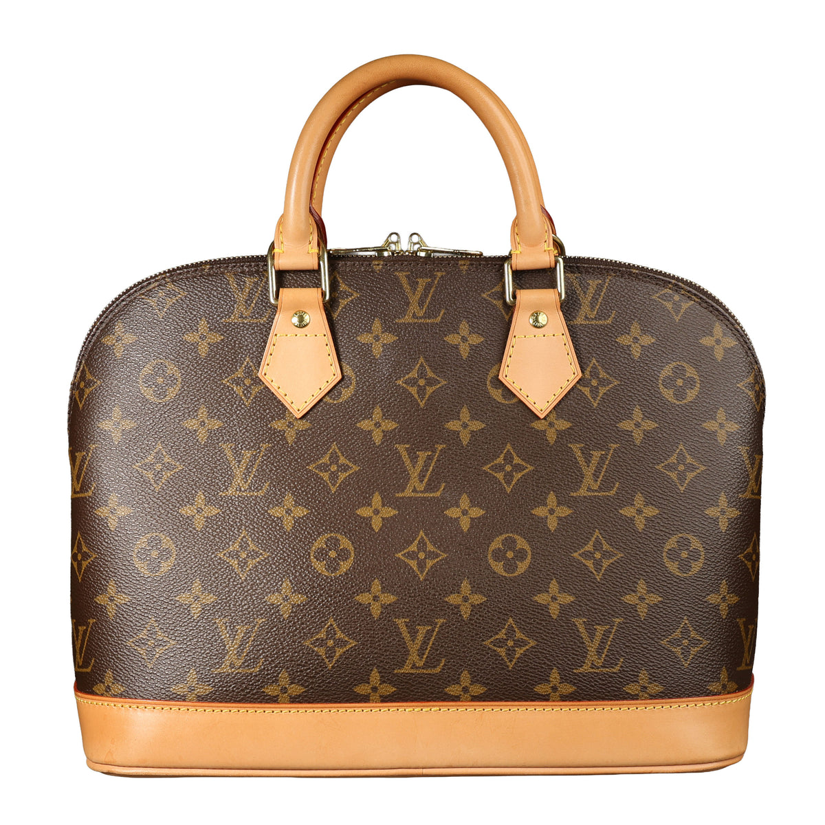 Preowned  LOUIS VUITTON Alma PM Monogram Brown FLXX32 | Luxe Again Maison