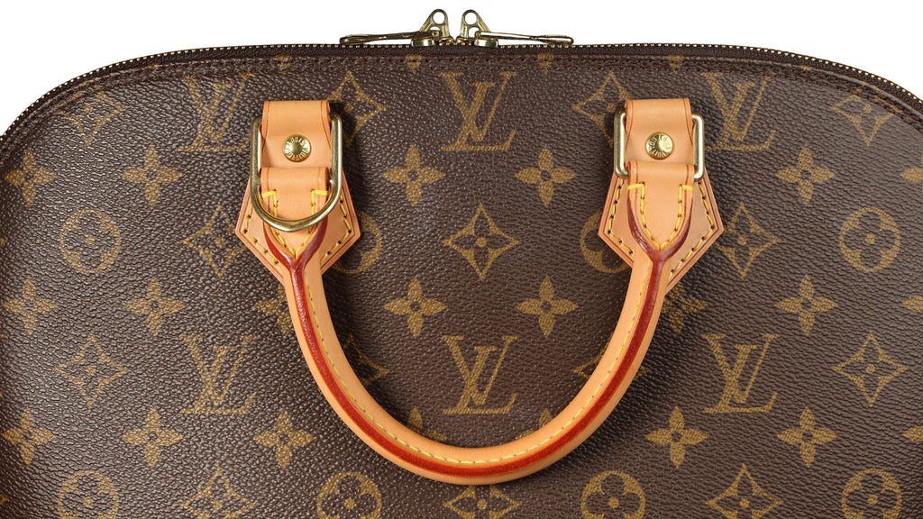 Preowned  LOUIS VUITTON Alma PM Monogram Brown FLXX32 | Luxe Again Maison