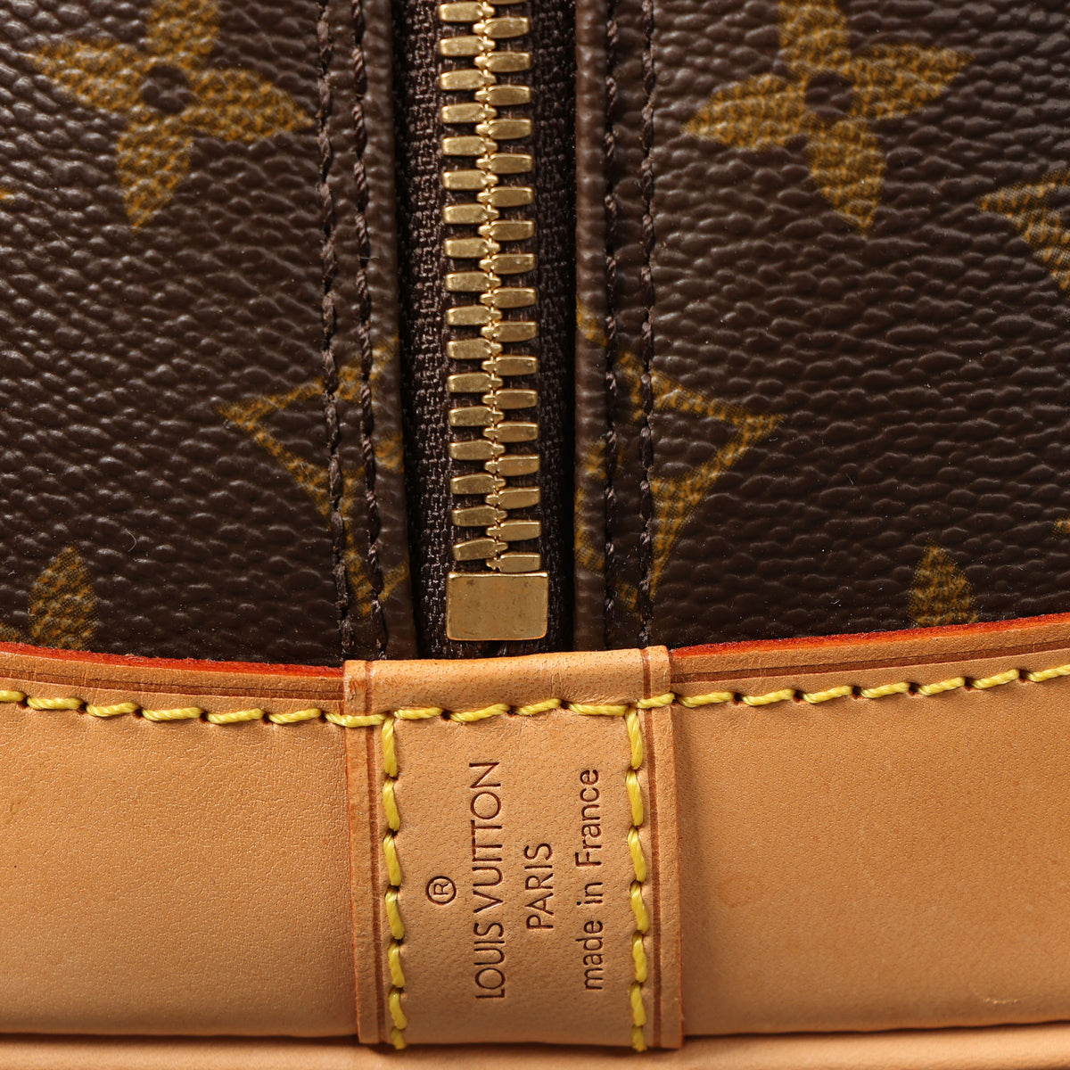 Preowned  LOUIS VUITTON Alma PM Monogram Brown FLXX32 | Luxe Again Maison