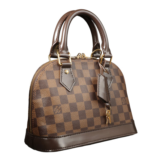 Preowned LOUIS VUITTON Alma BB Damier Ebene Brown N4XXX1 | Luxe Again Maison