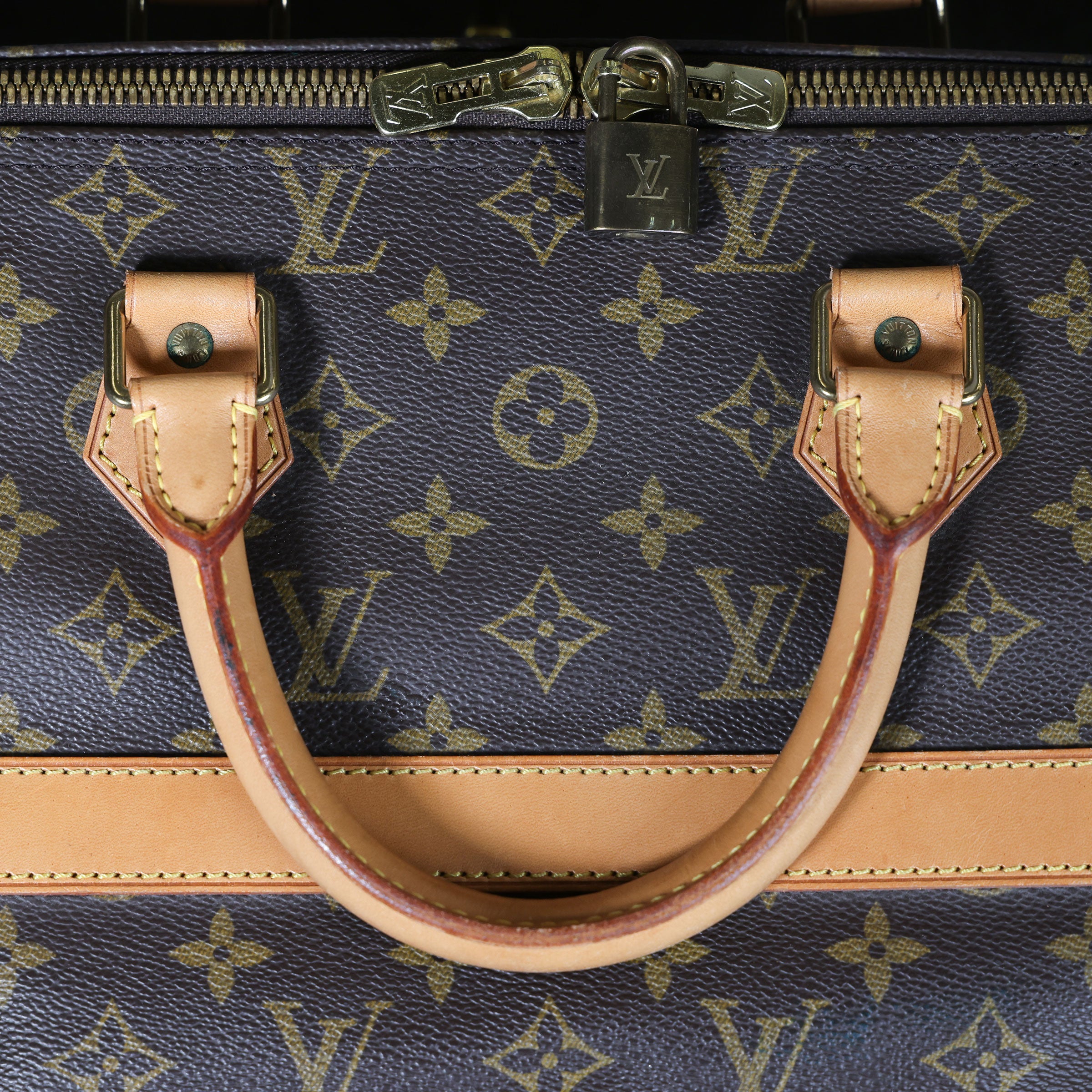 LOUIS VUITTON Vintage Cruiser 50 Monogram Travel Bag – Luxe Again