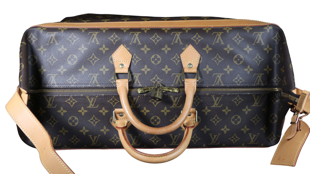 Preowned LOUIS VUITTON Vintage Cruiser 50 Monogram Travel Bag | Luxe Again Maison