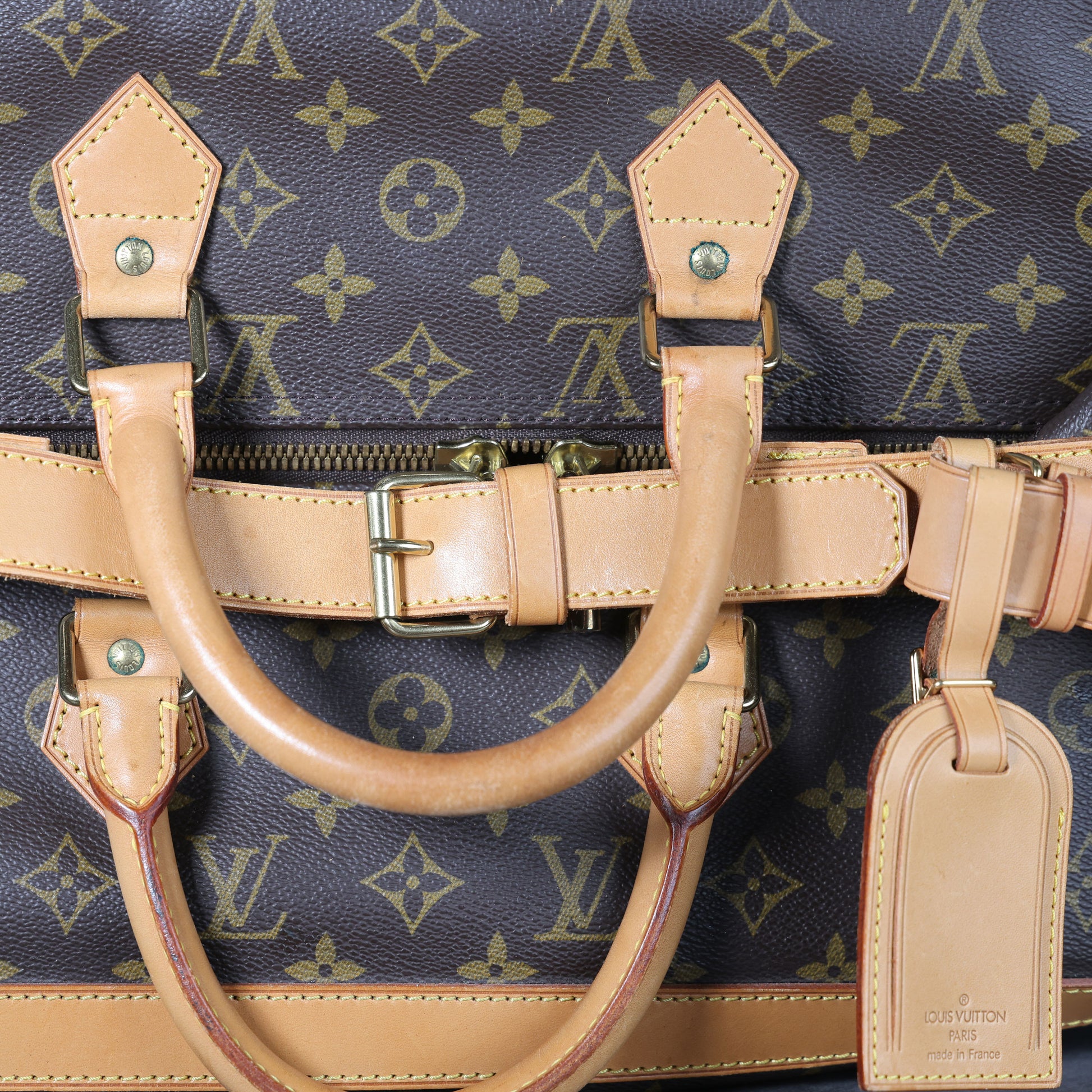 Preowned LOUIS VUITTON Vintage Cruiser 50 Monogram Travel Bag | Luxe Again Maison