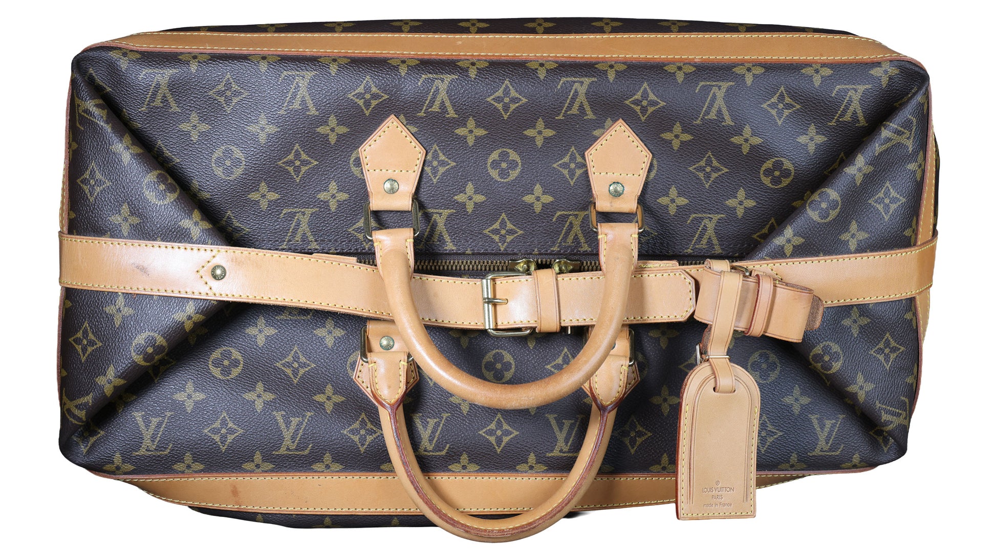 Preowned LOUIS VUITTON Vintage Cruiser 50 Monogram Travel Bag | Luxe Again Maison