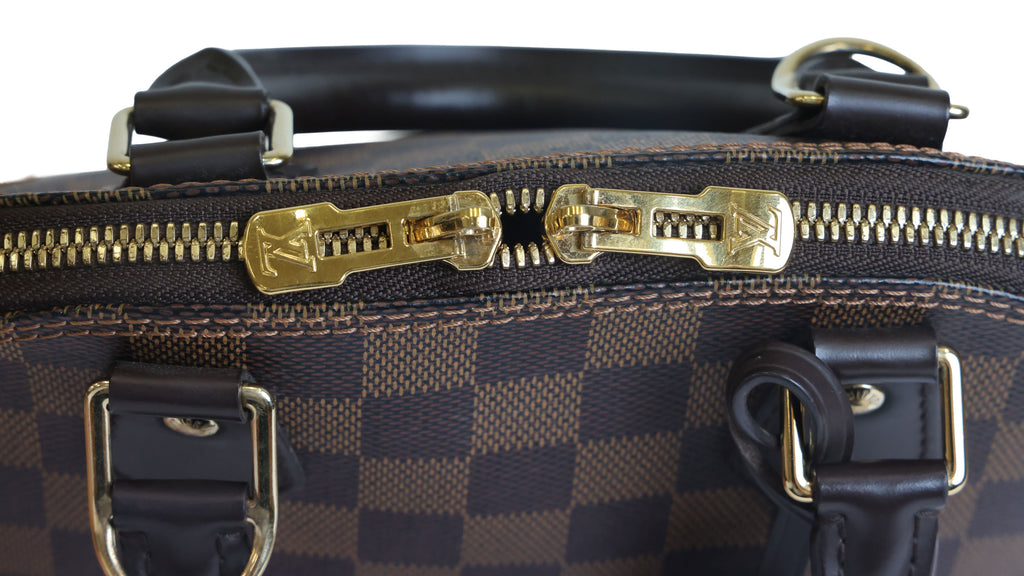 Preowned LOUIS VUITTON Damier Ebene Alma BB Brown | Luxe Again Maison