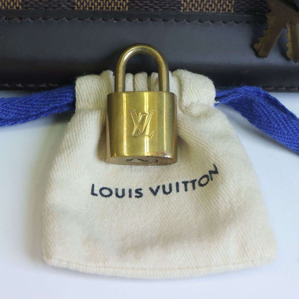 Preowned LOUIS VUITTON Damier Ebene Alma BB Brown | Luxe Again Maison