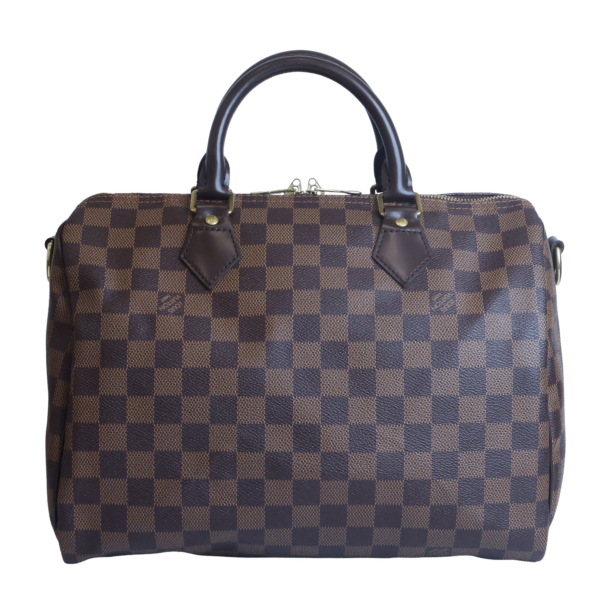Preowned Louis Vuitton Speedy Bandouliere 30 Damier Ebene | Luxe Again Maison