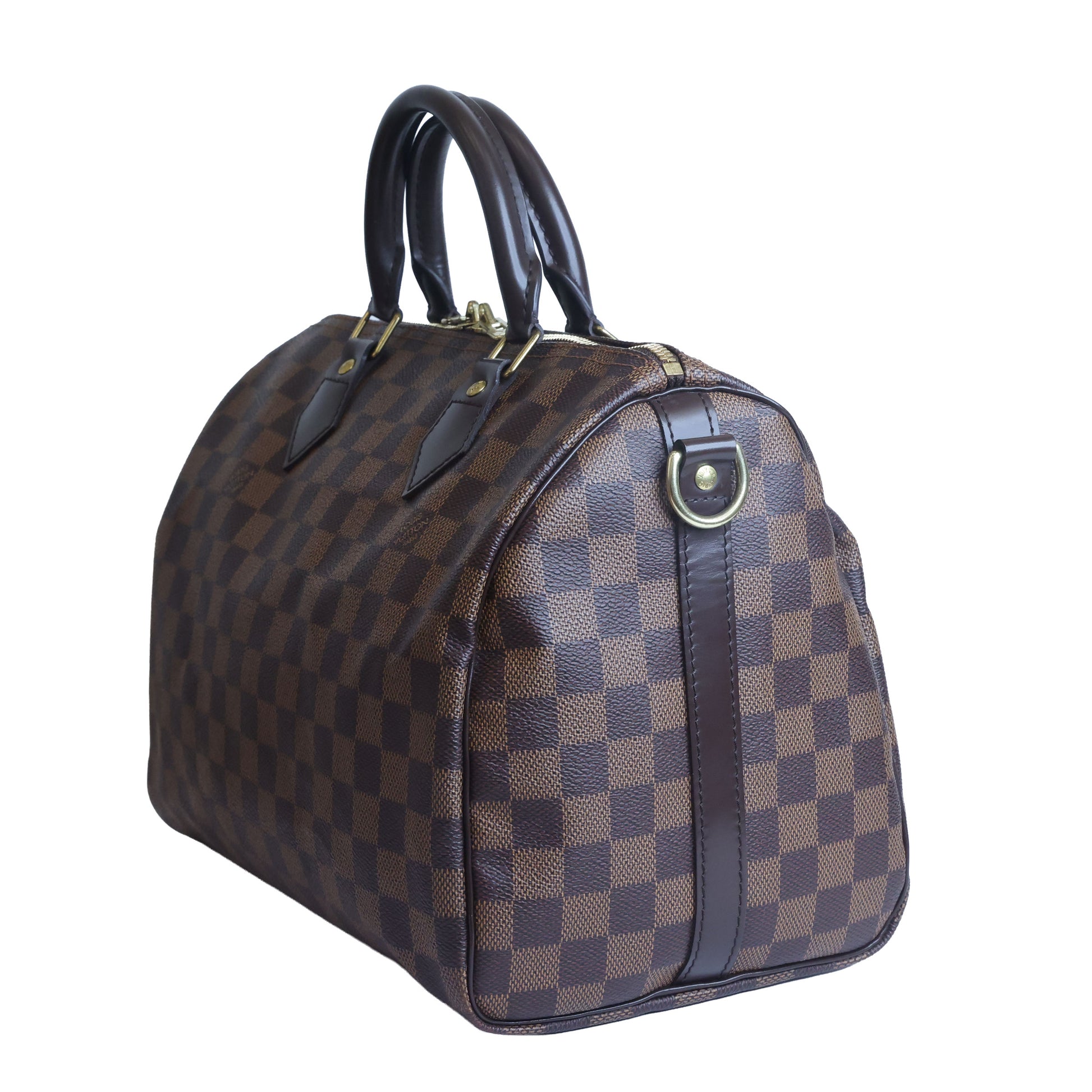 Preowned Louis Vuitton Speedy Bandouliere 30 Damier Ebene | Luxe Again Maison