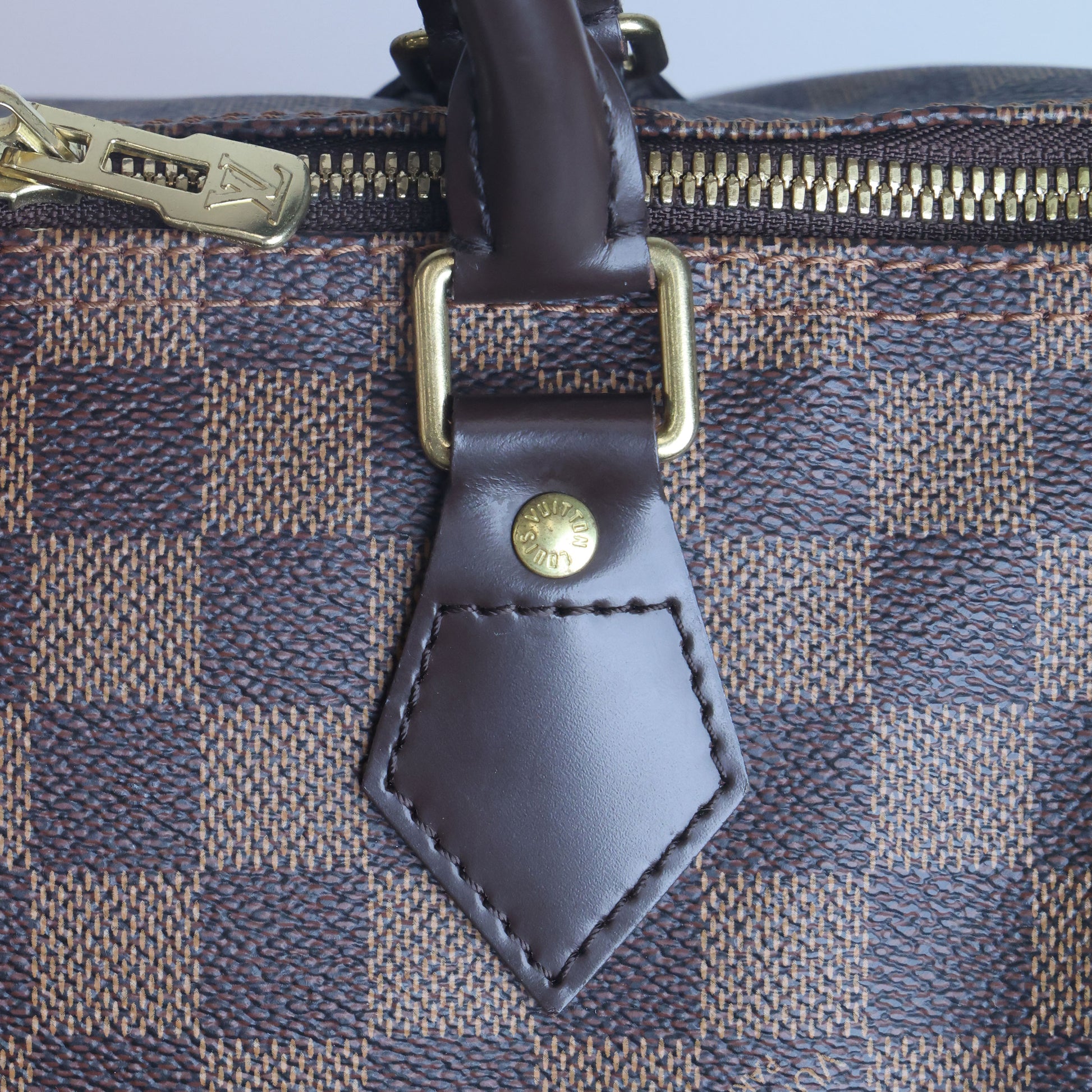 Preowned Louis Vuitton Speedy Bandouliere 30 Damier Ebene | Luxe Again Maison