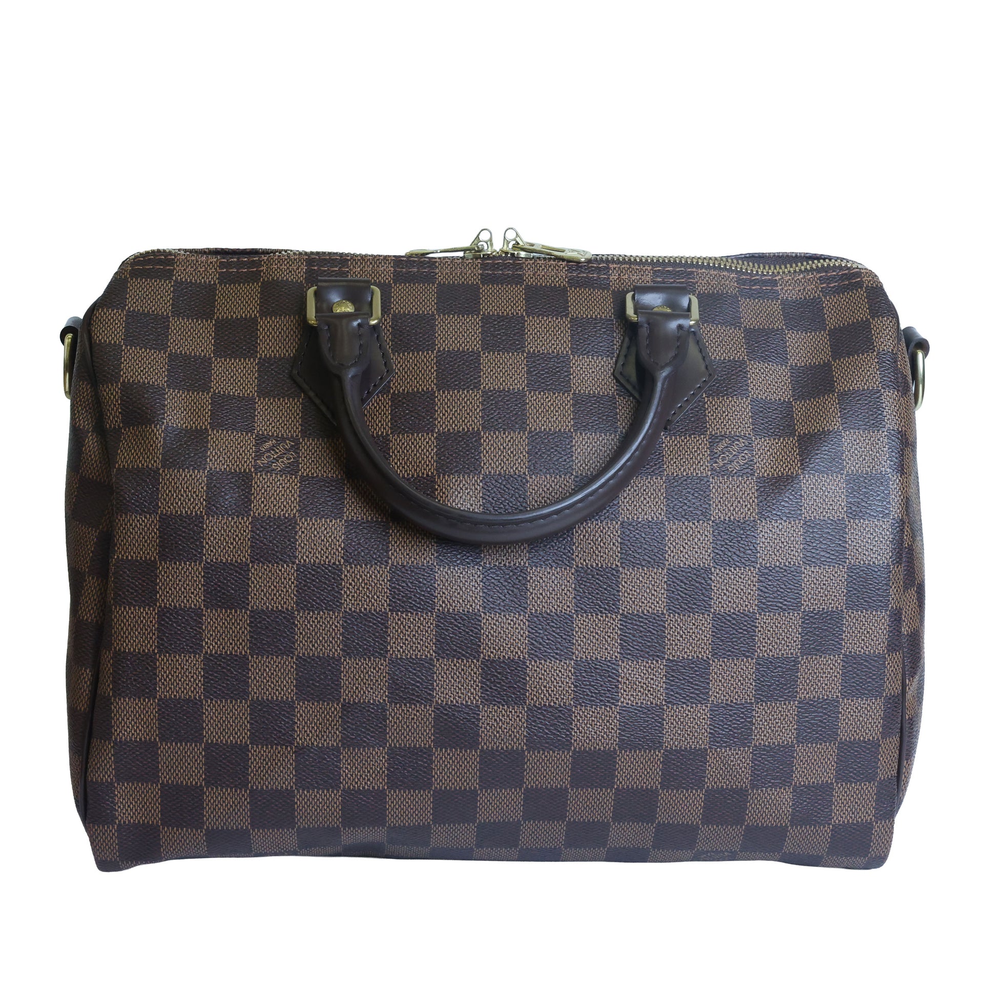 Preowned Louis Vuitton Speedy Bandouliere 30 Damier Ebene | Luxe Again Maison